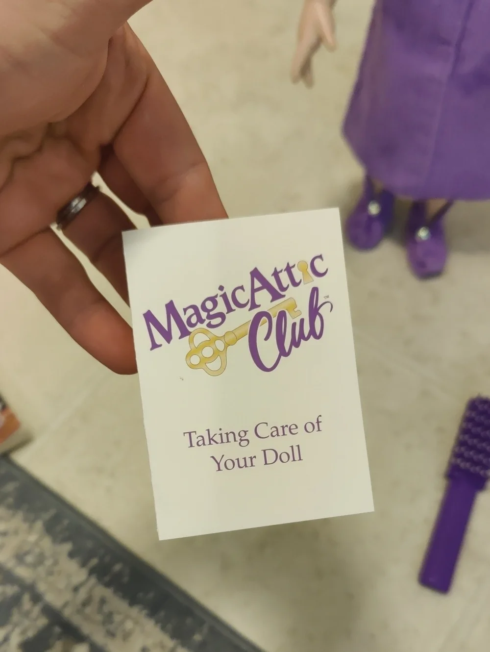 magic attic club doll pre owned